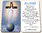 Hard plastic prayer card (Credit card size) - Spanish