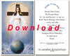 Prayer card, double-sided - Korean, download for personal printing