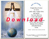 Prayer card, double-sided - Slovenian, download for personal printing