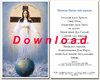 Prayer card, double-sided - Ukrainian, download for personal printing