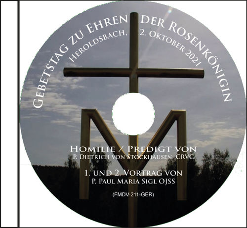DVD - from the Day of Prayer on October 2, 2021 in Heroldsbach - German